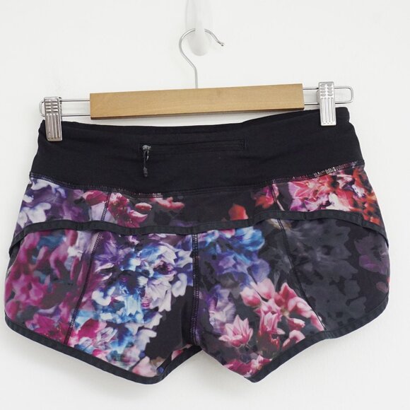 Lululemon Run Speed Short 2.5” Spring Has Sprung Multi / Black 2 - Picture 3 of 6